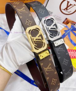 Belt LV Louis Vuitton's top tier replicaThe waistband is made of 100% cowhide, ensuring genu 38lz9y9s