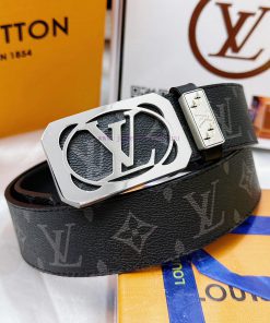 Belt LV Louis Vuitton's top tier replicaThe waistband is made of 100% cowhide, ensuring genu 3s9etrni
