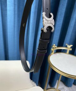 Celine Women's Belt, Women's Belt Series Specification 25mm Triumphal Arch Series with Compl 91xlbz59