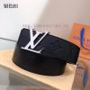 Louis Vuitton -3.8cm overseas purchasing authentic product - classic special leather bel wz8zesgw