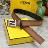 FENDI style with width of 4.0CM, double ring front and back waist belt, FF nail buckle, dual 5y9cbsll
