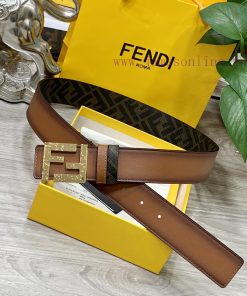FENDI style with width of 4.0CM, double ring front and back waist belt, FF nail buckle, dual c22uxjaf