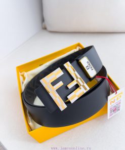 Fendi FENDI ️ Belt and beltBuckle, original classic pure copper boutique letter buckle, phot 12upbz1y