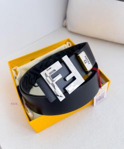 Fendi FENDI ️ Belt and beltBuckle, original classic pure copper boutique letter buckle, phot 5hd5rfq9