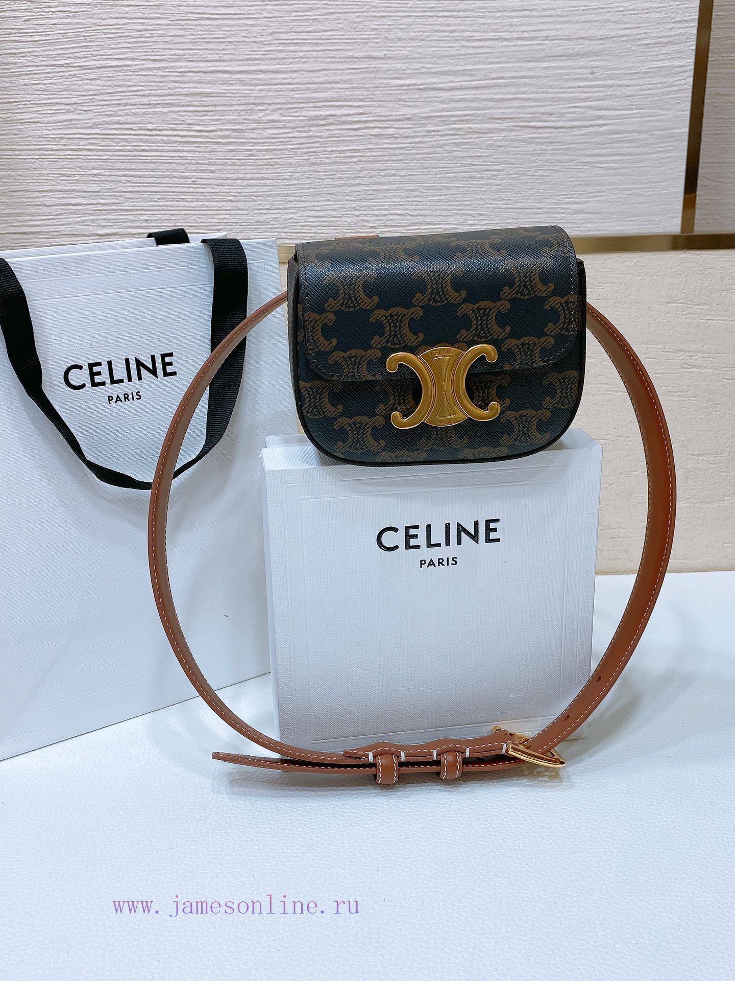Celine Mini Belt Bag Celine Triumphal Arch Mini Waist BagAuthentic replica, with perfect det wi1bxrz8 - Image 4