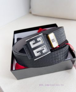 Givenchy GIVENCHY Belt ️ BeltHanging buckle, pure steel material buckle head, double-sided c 5pxghvw7