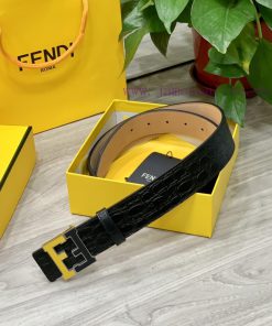 Comes with a complete gift boxFENDL 40MM wide double-sided original calf leather with a sing fqatmtj4