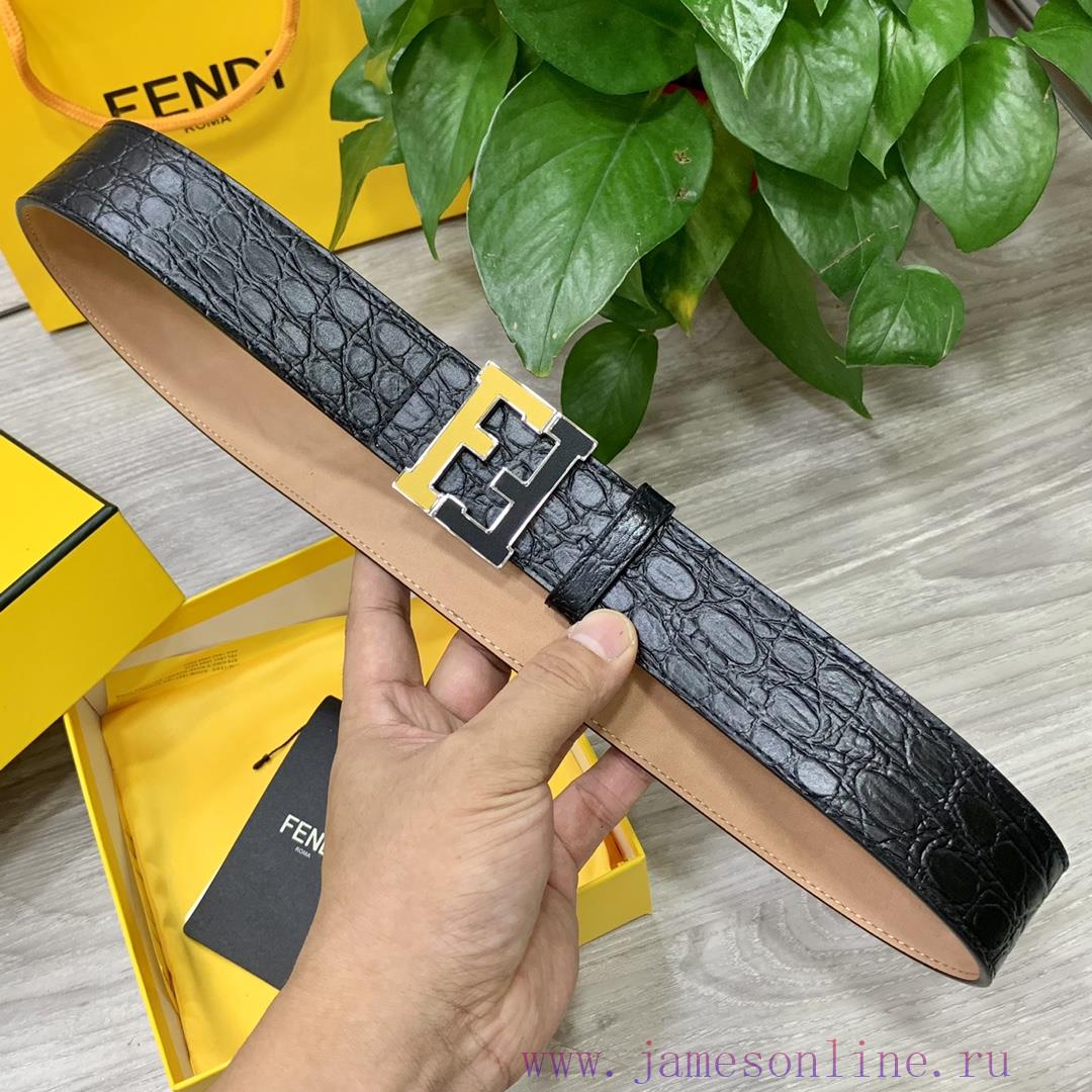 Comes with a complete gift boxFENDL 40MM wide double-sided original calf leather with a sing fqatmtj4 - Image 8