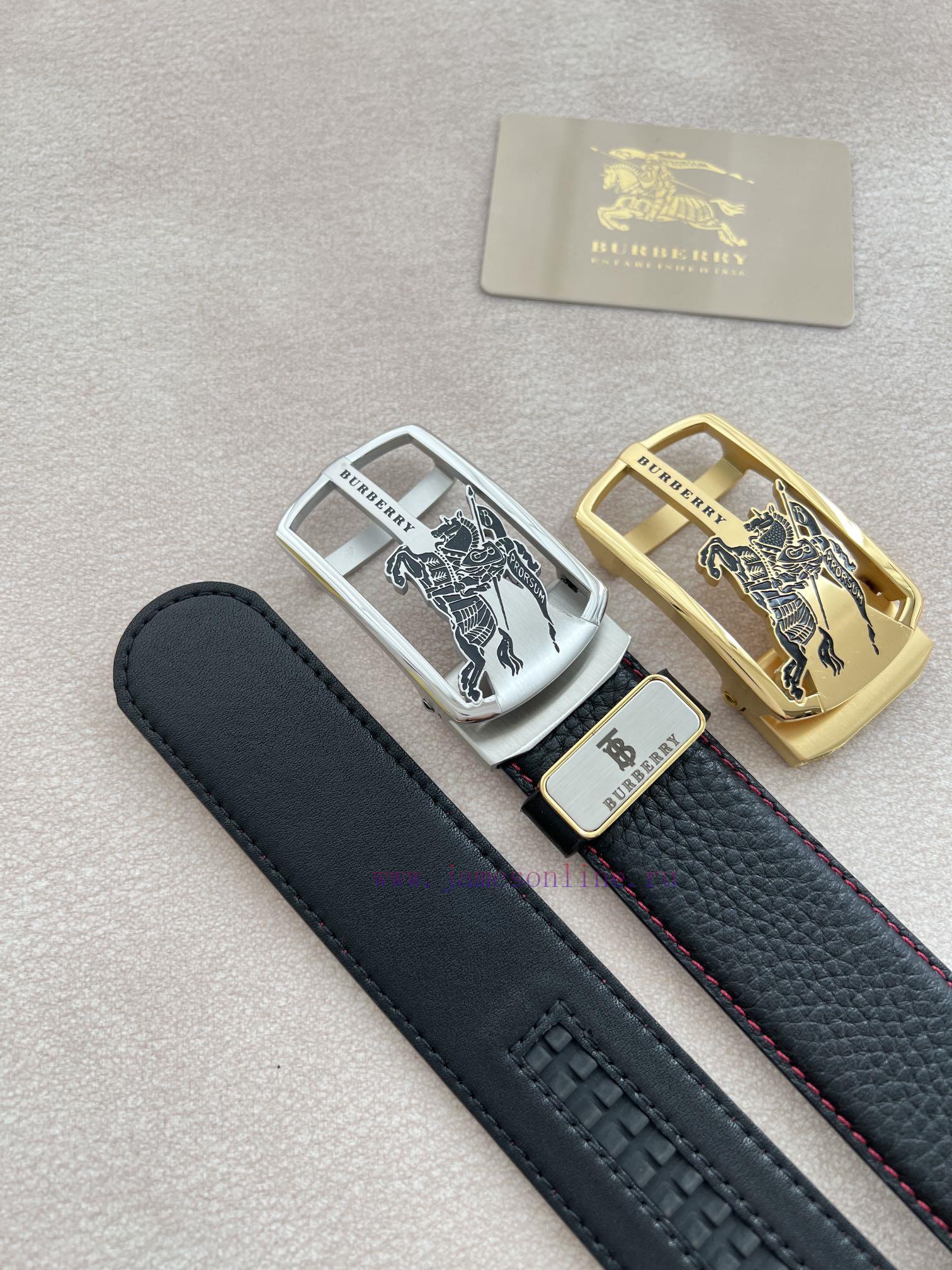 Burberry Burberry Belt ️ Automatic BeltAutomatic buckle, made of pure steel material, automa frxqd542 - Image 10