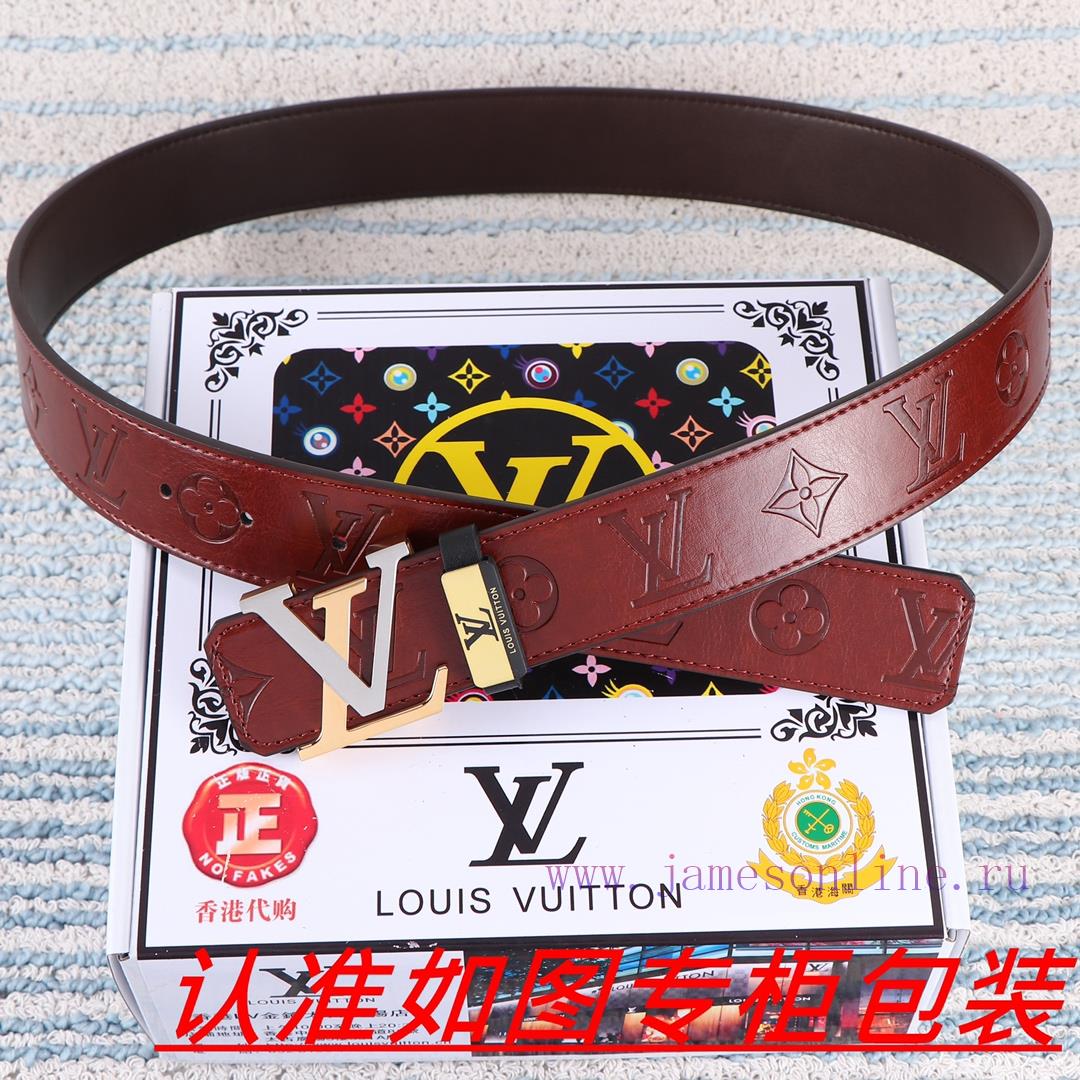 LV... Louis Vuitton ️The material is made of 100% top layer cowhide, ensuring that 24k pure g4dym4lm - Image 3
