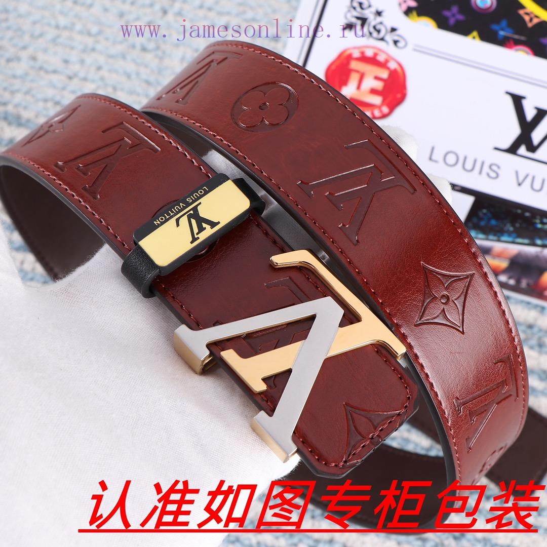 LV... Louis Vuitton ️The material is made of 100% top layer cowhide, ensuring that 24k pure g4dym4lm - Image 4