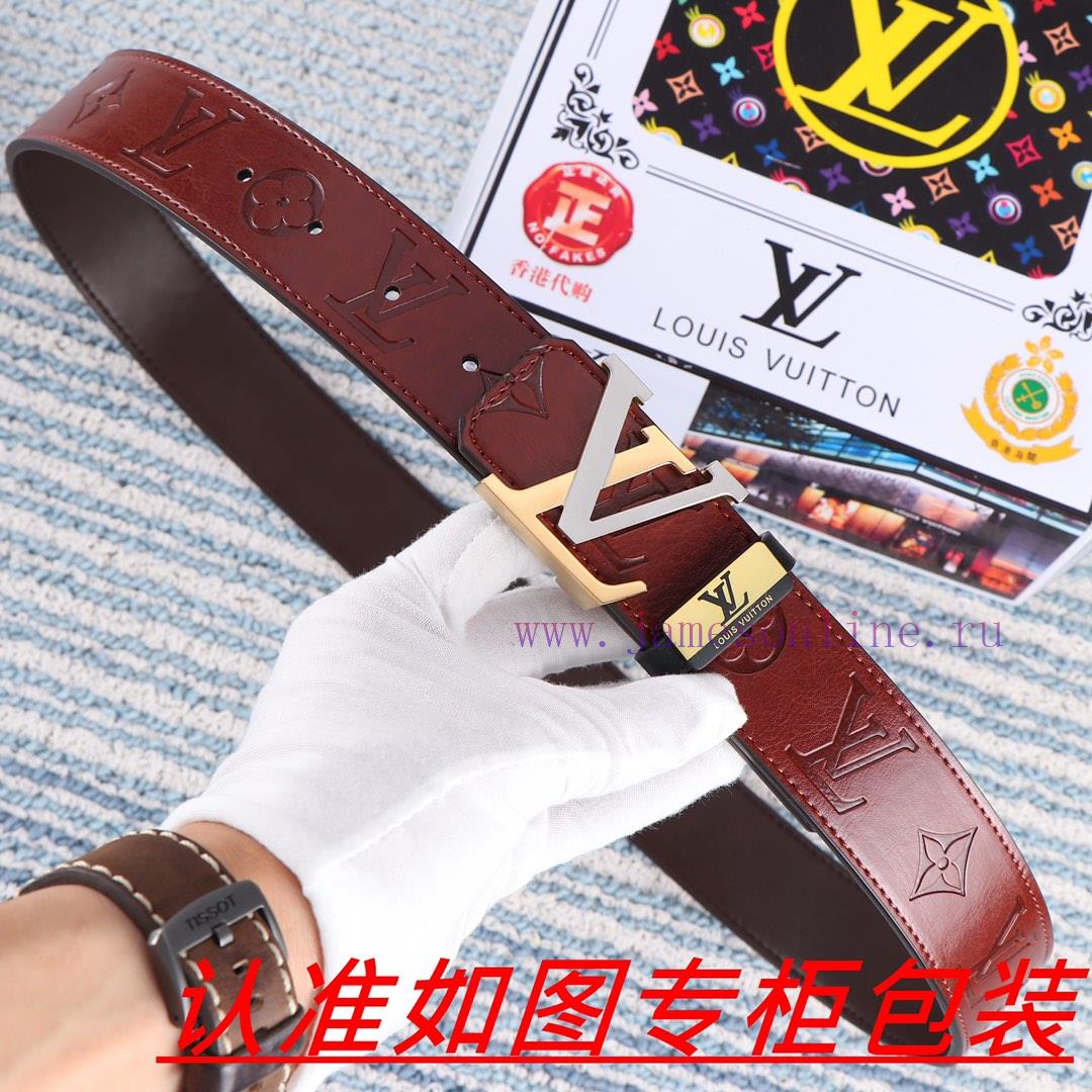 LV... Louis Vuitton ️The material is made of 100% top layer cowhide, ensuring that 24k pure g4dym4lm - Image 5