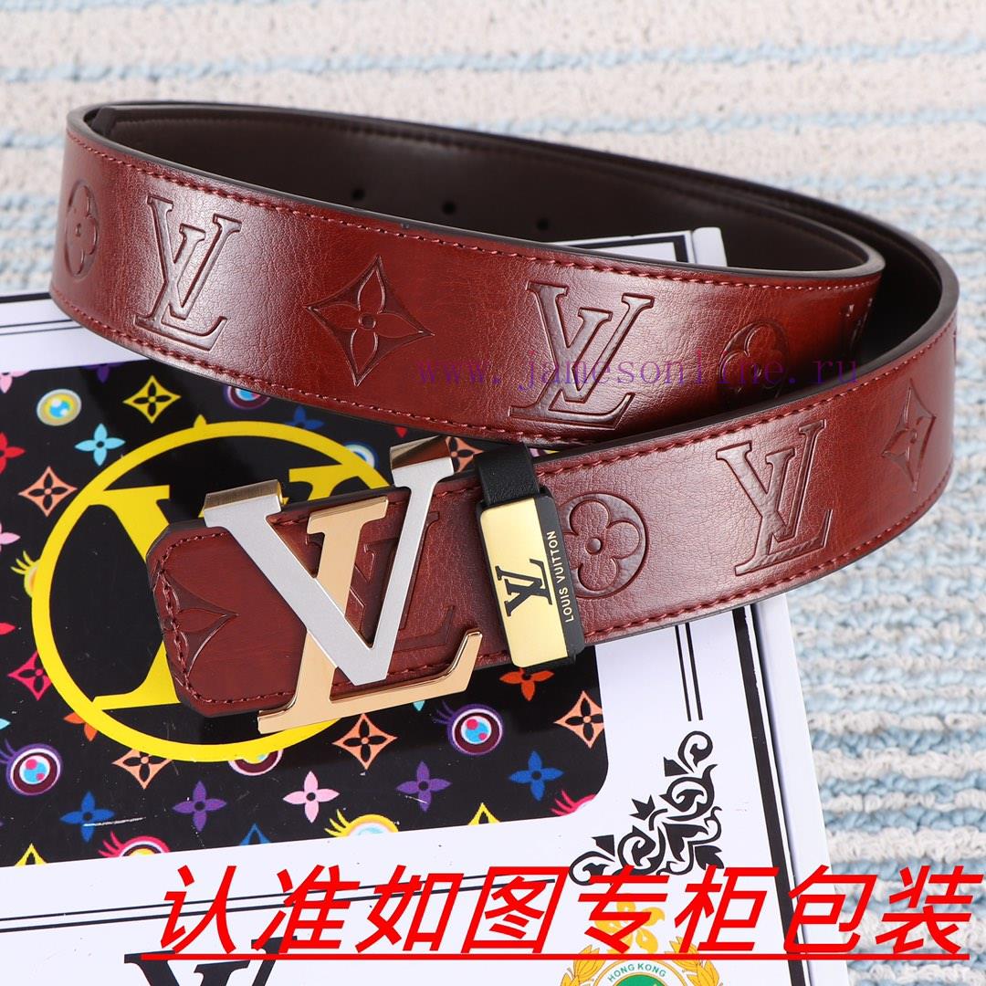 LV... Louis Vuitton ️The material is made of 100% top layer cowhide, ensuring that 24k pure g4dym4lm - Image 6