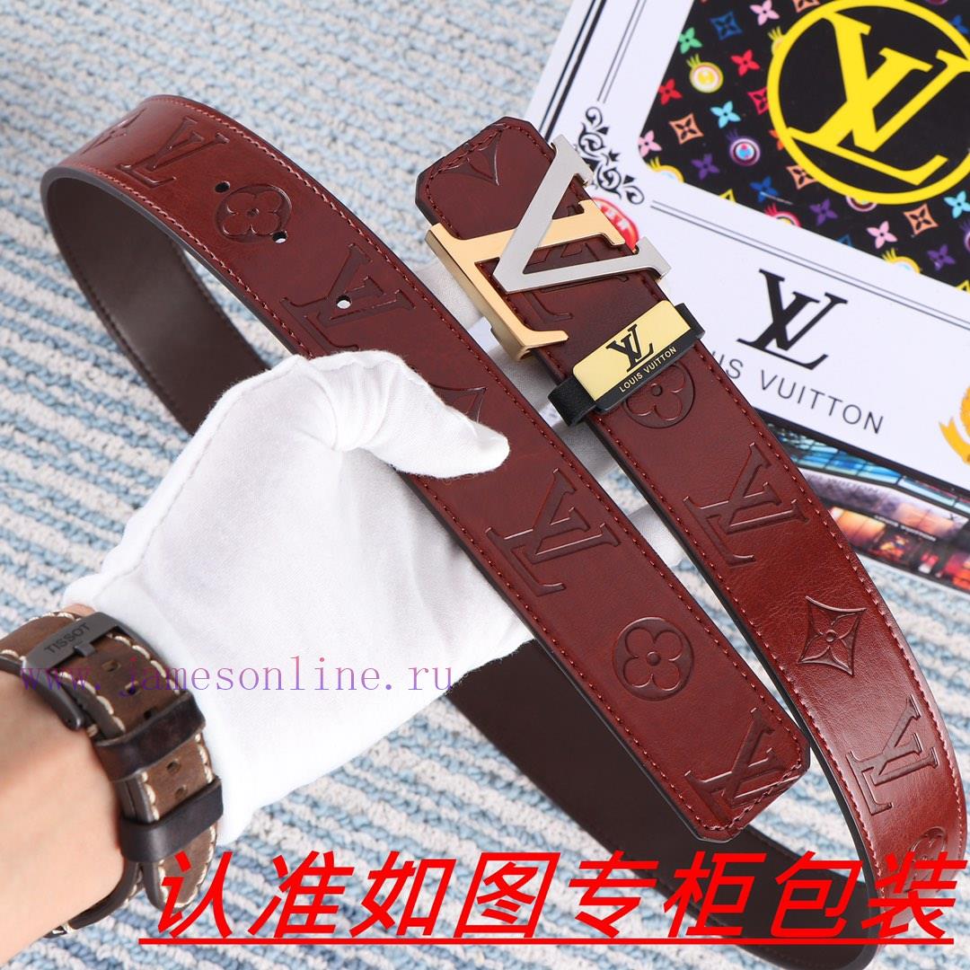 LV... Louis Vuitton ️The material is made of 100% top layer cowhide, ensuring that 24k pure g4dym4lm - Image 7
