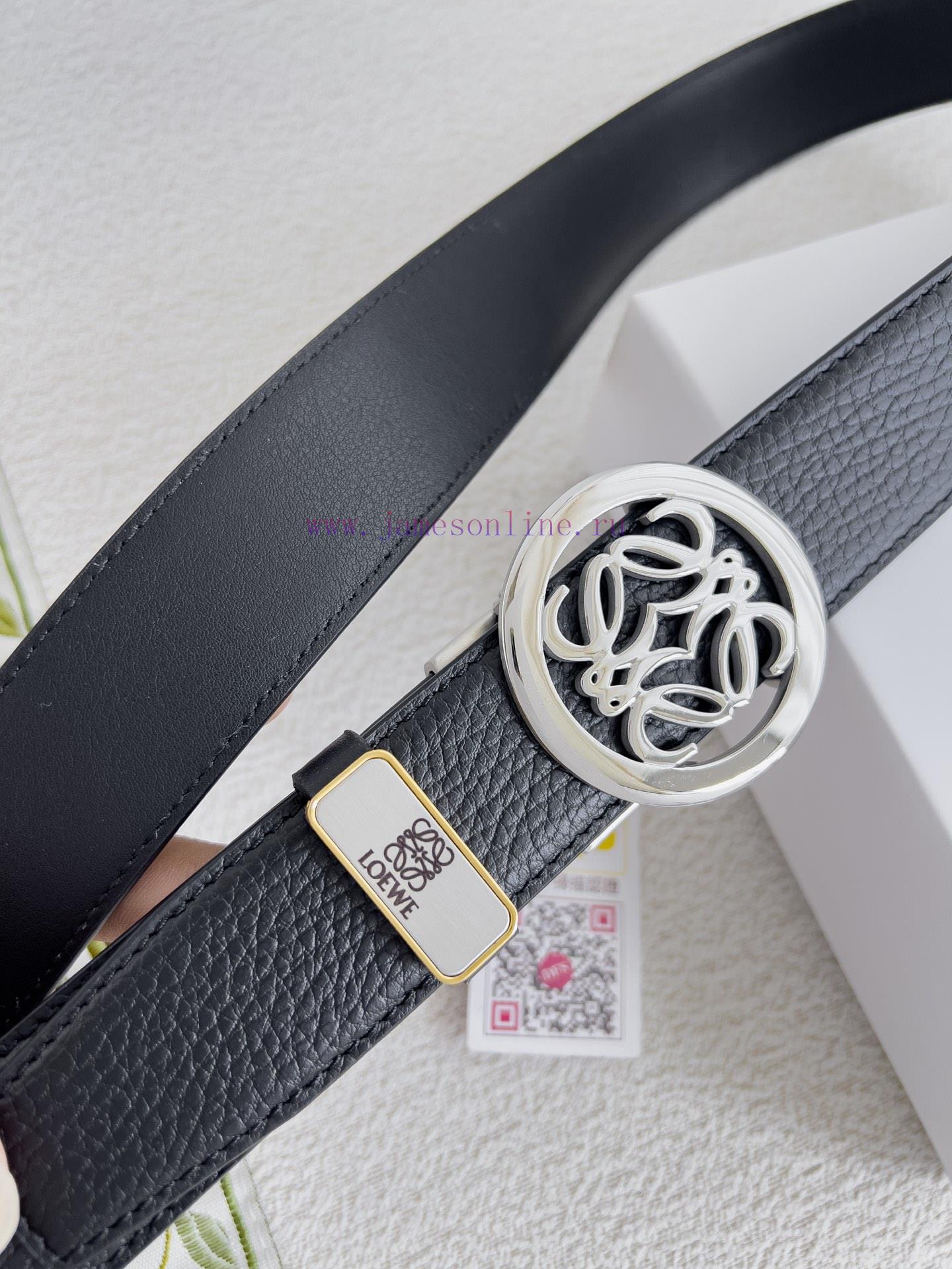 Luo Yiwei Loewe Belt ️ Automatic BeltHanging buckle, pure copper material automatic buckle, qzr4pt8v - Image 5
