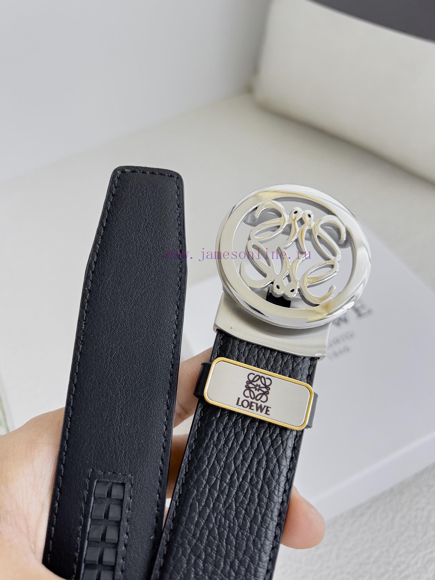 Luo Yiwei Loewe Belt ️ Automatic BeltHanging buckle, pure copper material automatic buckle, qzr4pt8v - Image 7