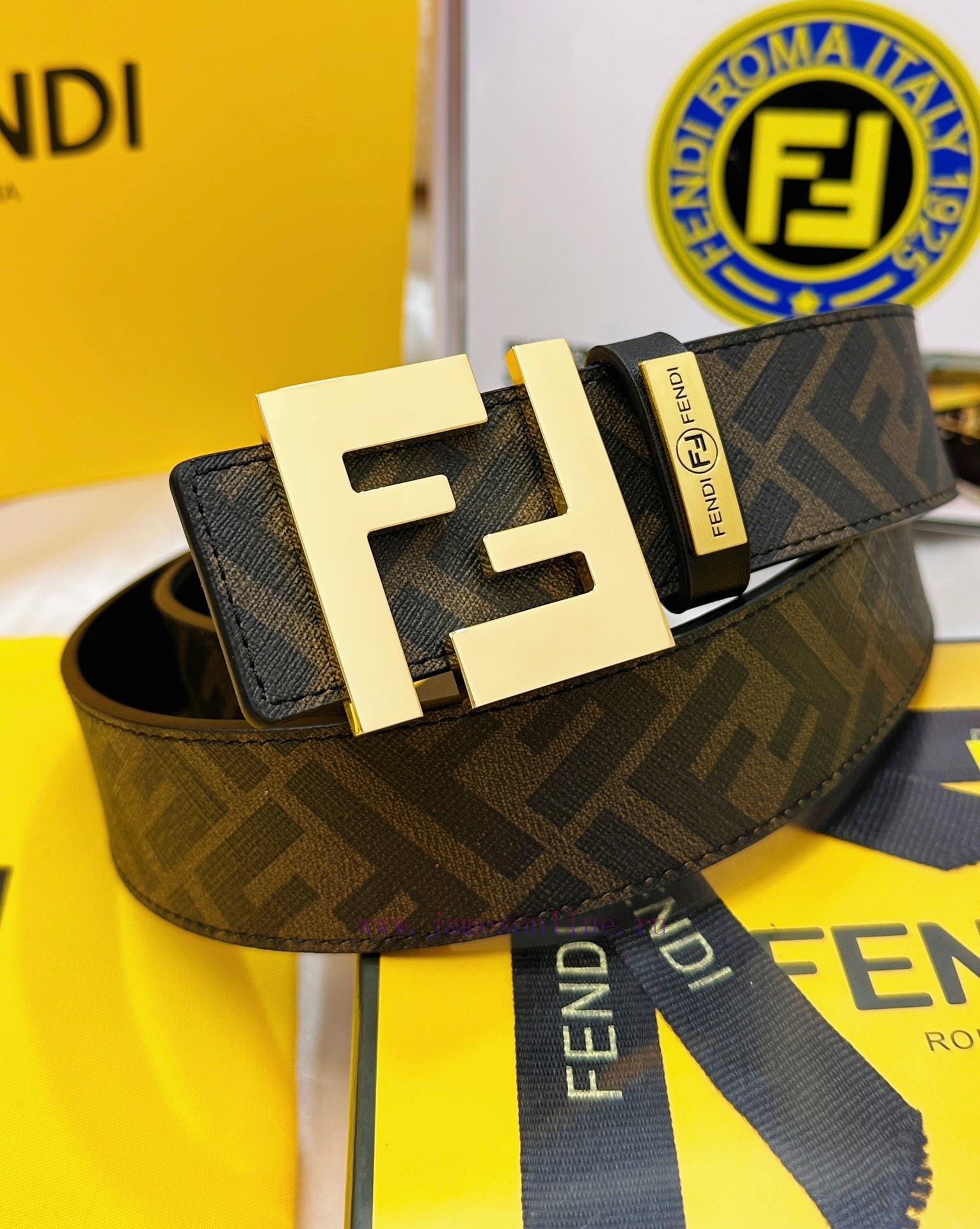 Belt FENDI Fendi ReproductionBelt made of 100% imported top layer cowhide, ensuring genuine fbvchae3
