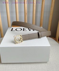 LOEWE's latest same style waist belt [Celebration] [Celebration] Plain cowhide leather belt 8kmfdmef