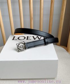 LOEWE's latest same style waist belt [Celebration] [Celebration] Plain cowhide leather belt e80iap2t