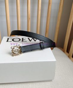 LOEWE's latest same style waist belt [Celebration] [Celebration] Plain cowhide leather belt axrspb0z