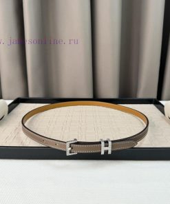 Calfskin waist belt, paired with palladium plated buckle, finely polished and diamond sparkl jtazv51u