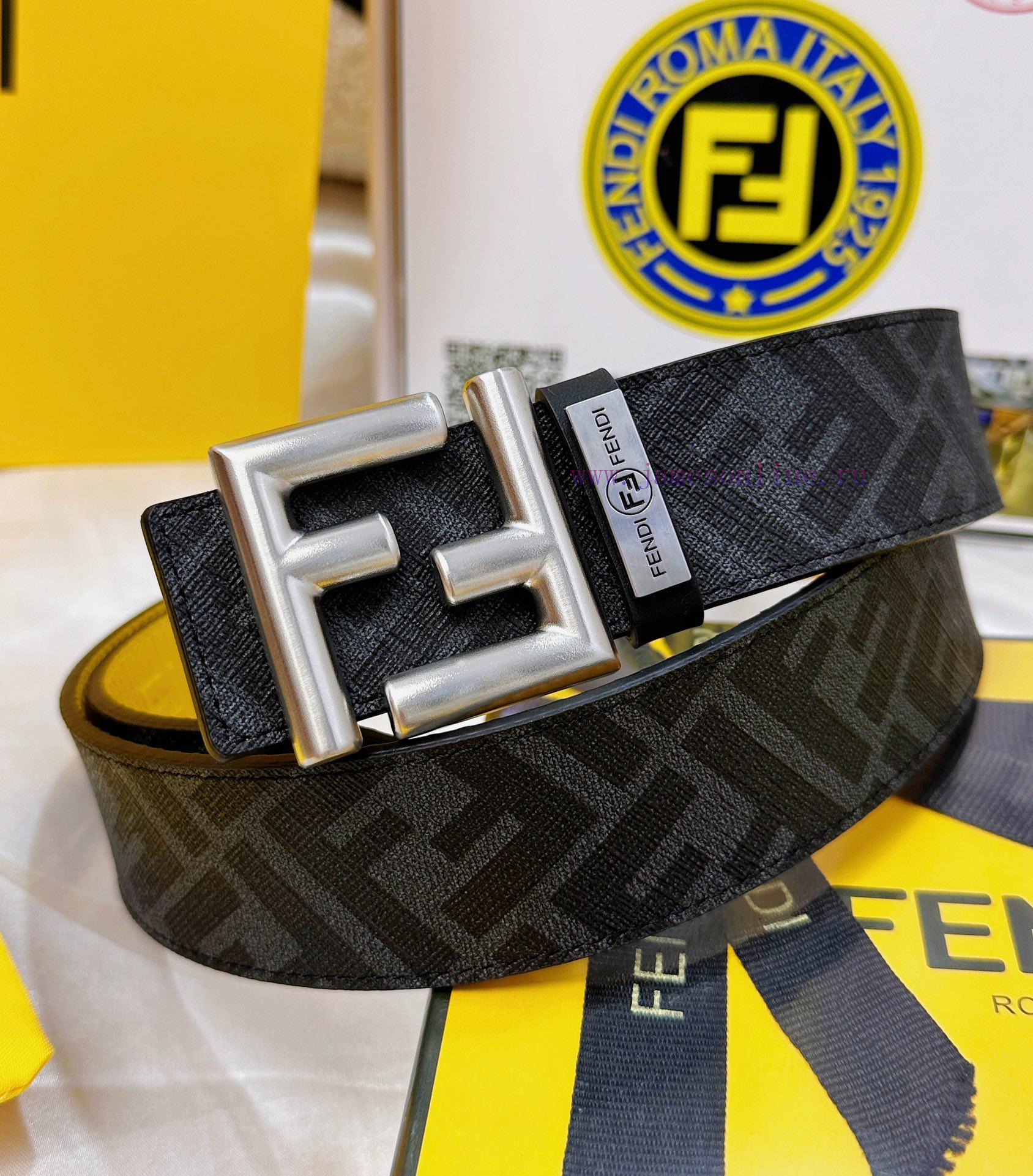 Belt FENDI Fendi ReproductionThe waistband is made of 100% imported top layer cowhide, ensur ncoi3fwi