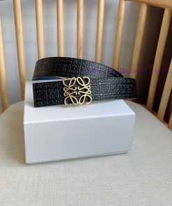 LOEWE's latest same style waist belt [Celebration] [Celebration] Double sided top layer cowh qe24vdy0