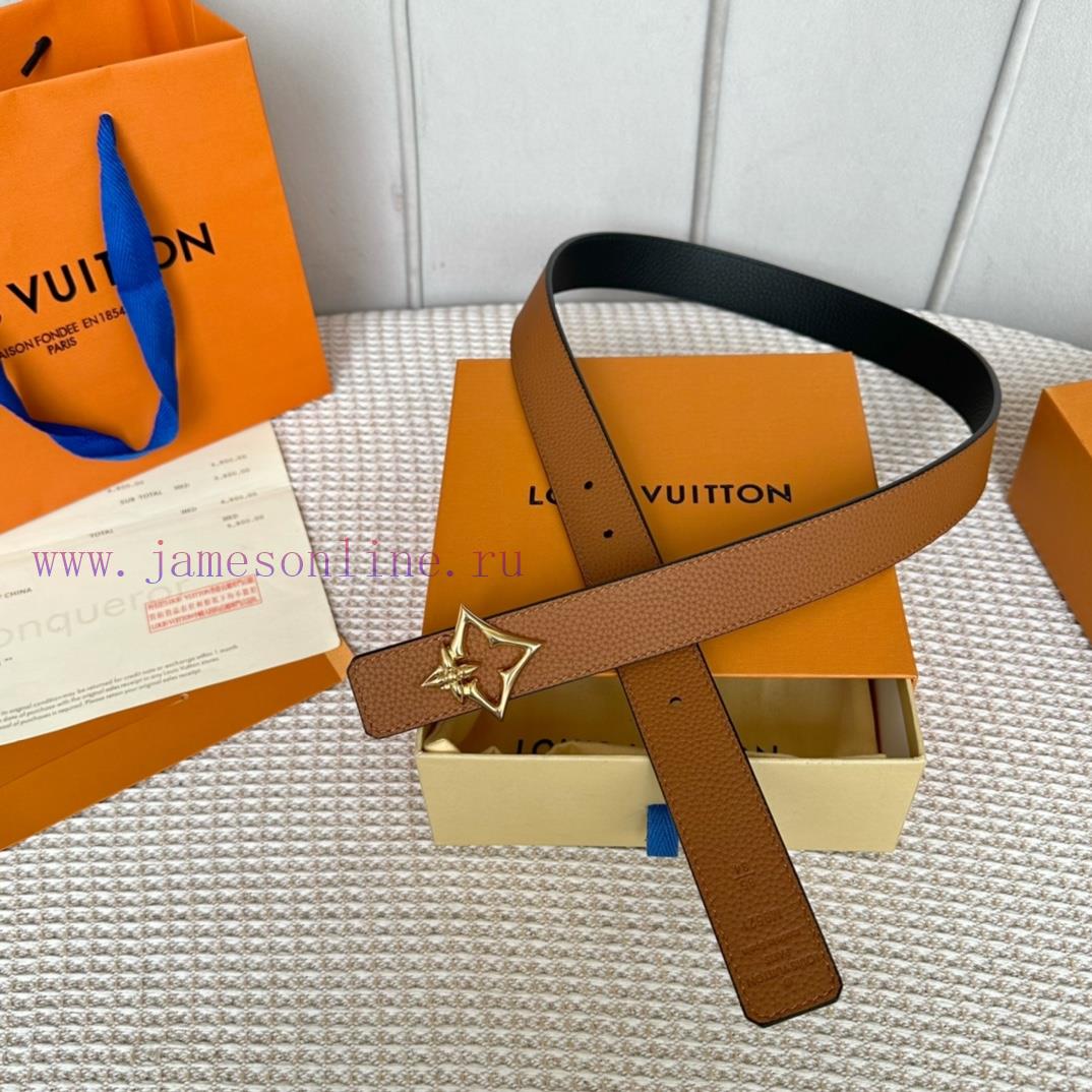 Width 30mm, latest women's double-sided waist belt, width 3cm, imported original double-side kk3bihfo - Image 2