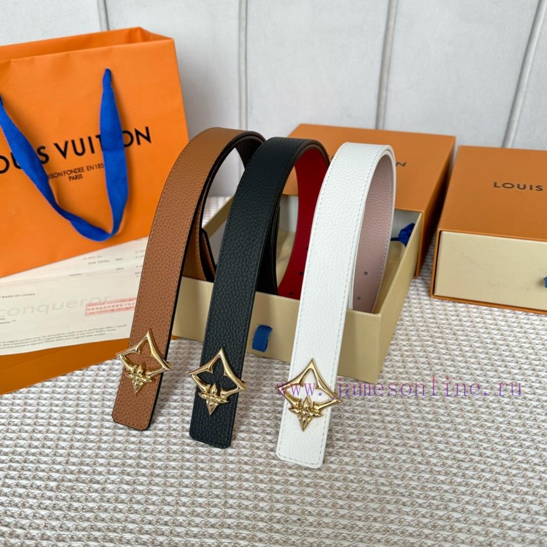 Width 30mm, latest women's double-sided waist belt, width 3cm, imported original double-side kk3bihfo - Image 9