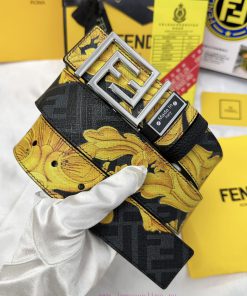 Belt FENDI Fendi ReproductionThe waistband is made of 100% cowhide, ensuring a double-layer vj9lnq8l