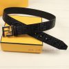 ️FENDI's 40MM wide logo design with a wide belt, original double-sided FF buckle, imported o 38290yfo