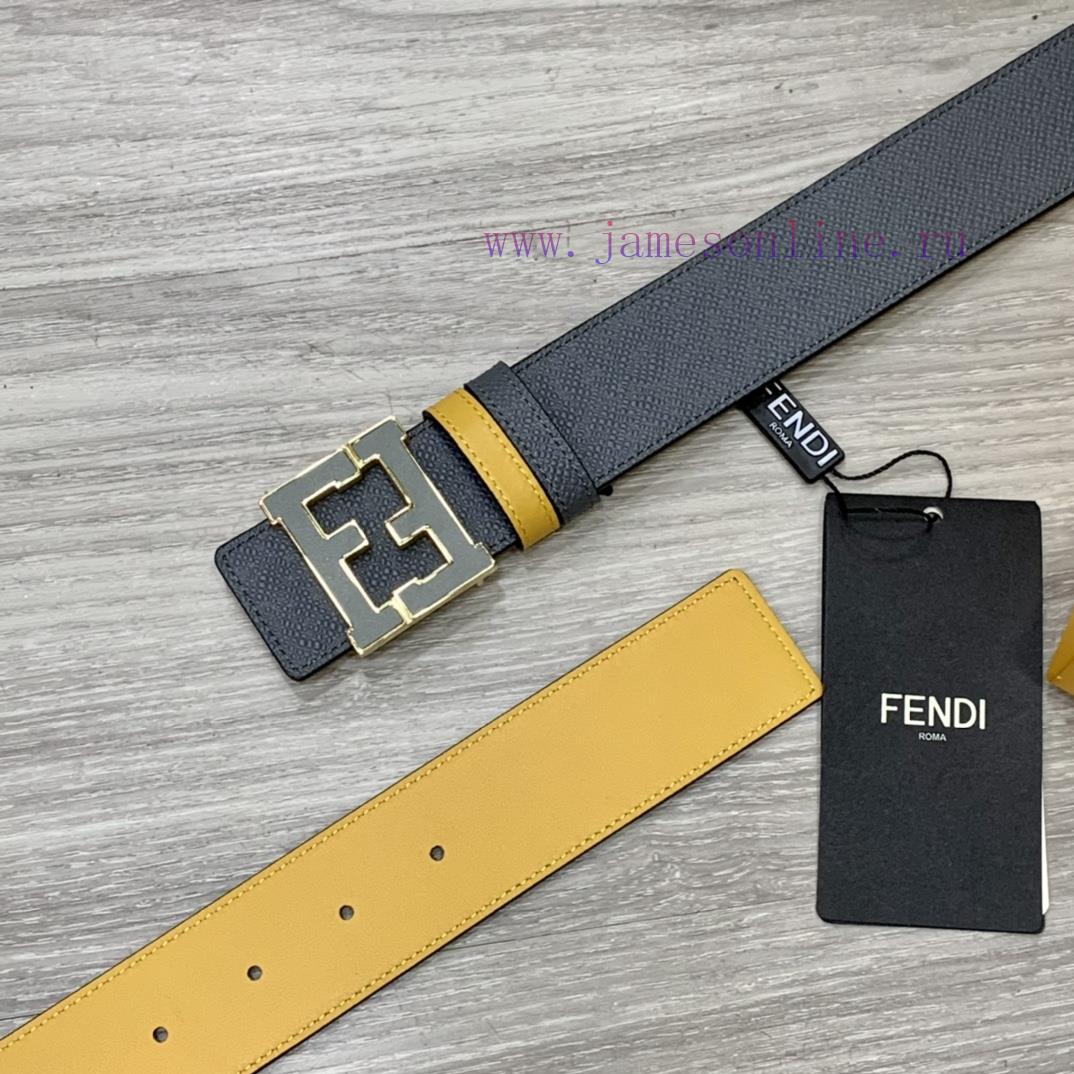 Comes with a complete gift boxFENDL 40MM wide double-sided original calf leather with a sing wd51kzct - Image 4