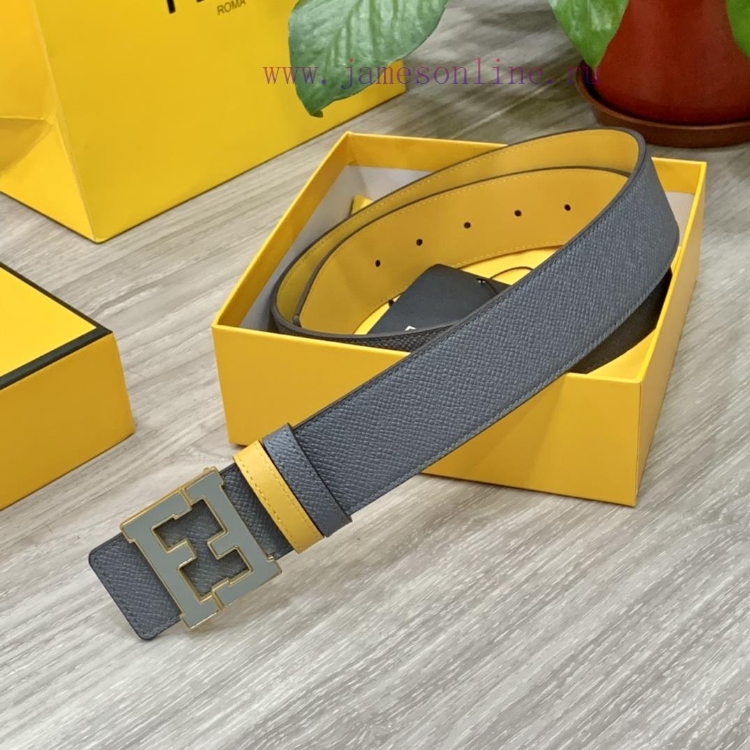 Comes with a complete gift boxFENDL 40MM wide double-sided original calf leather with a sing wd51kzct - Image 5