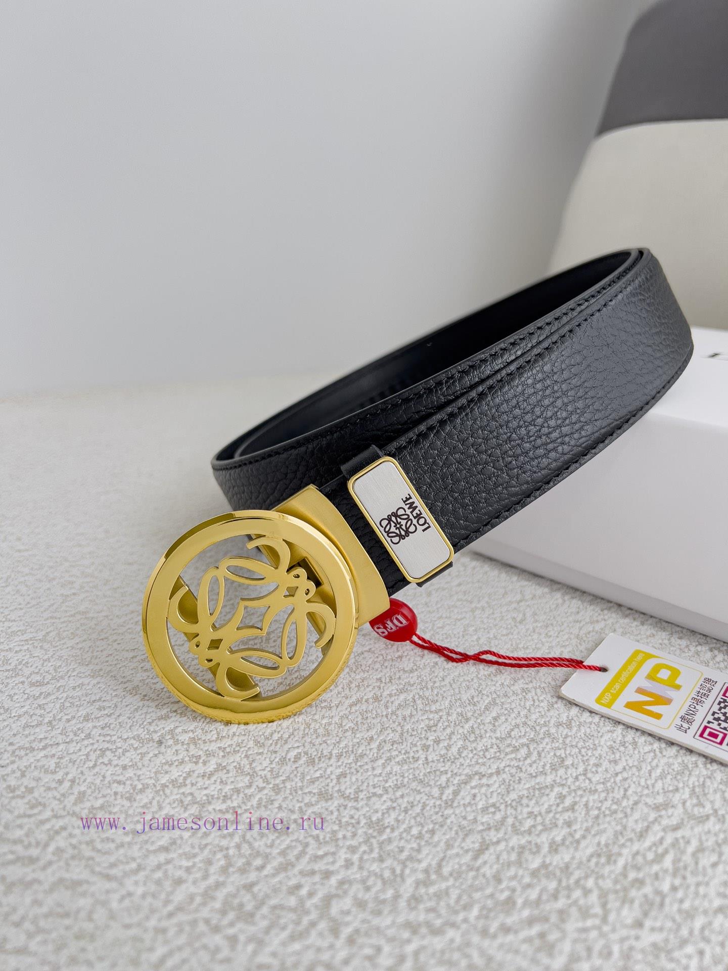 Luo Yiwei Loewe Belt ️ Automatic BeltHanging buckle, pure copper material automatic buckle, 554x74pl