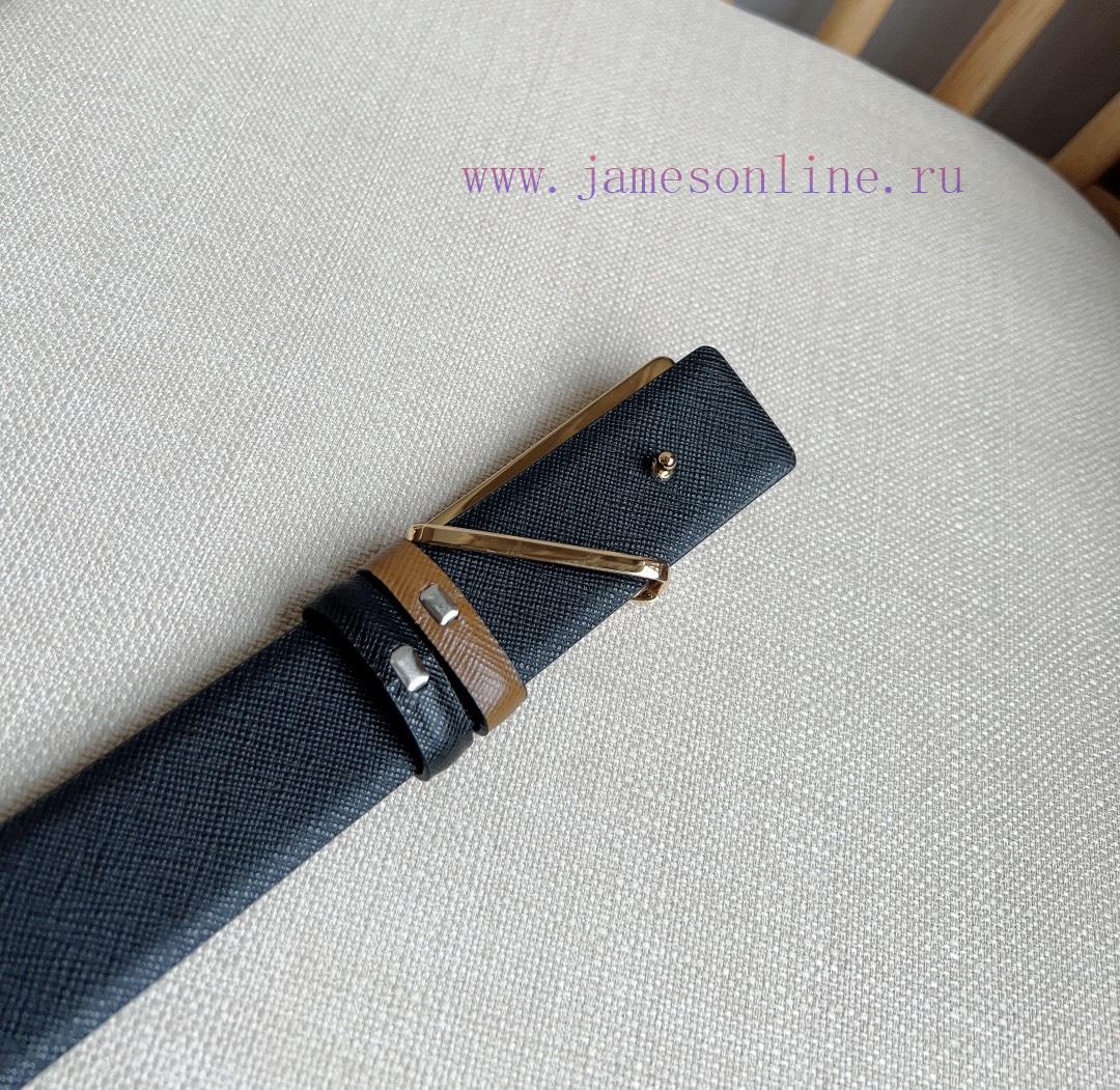 PRADA's buckle style waist belt comes from a multifunctional combination accessory series th js78voa0 - Image 7