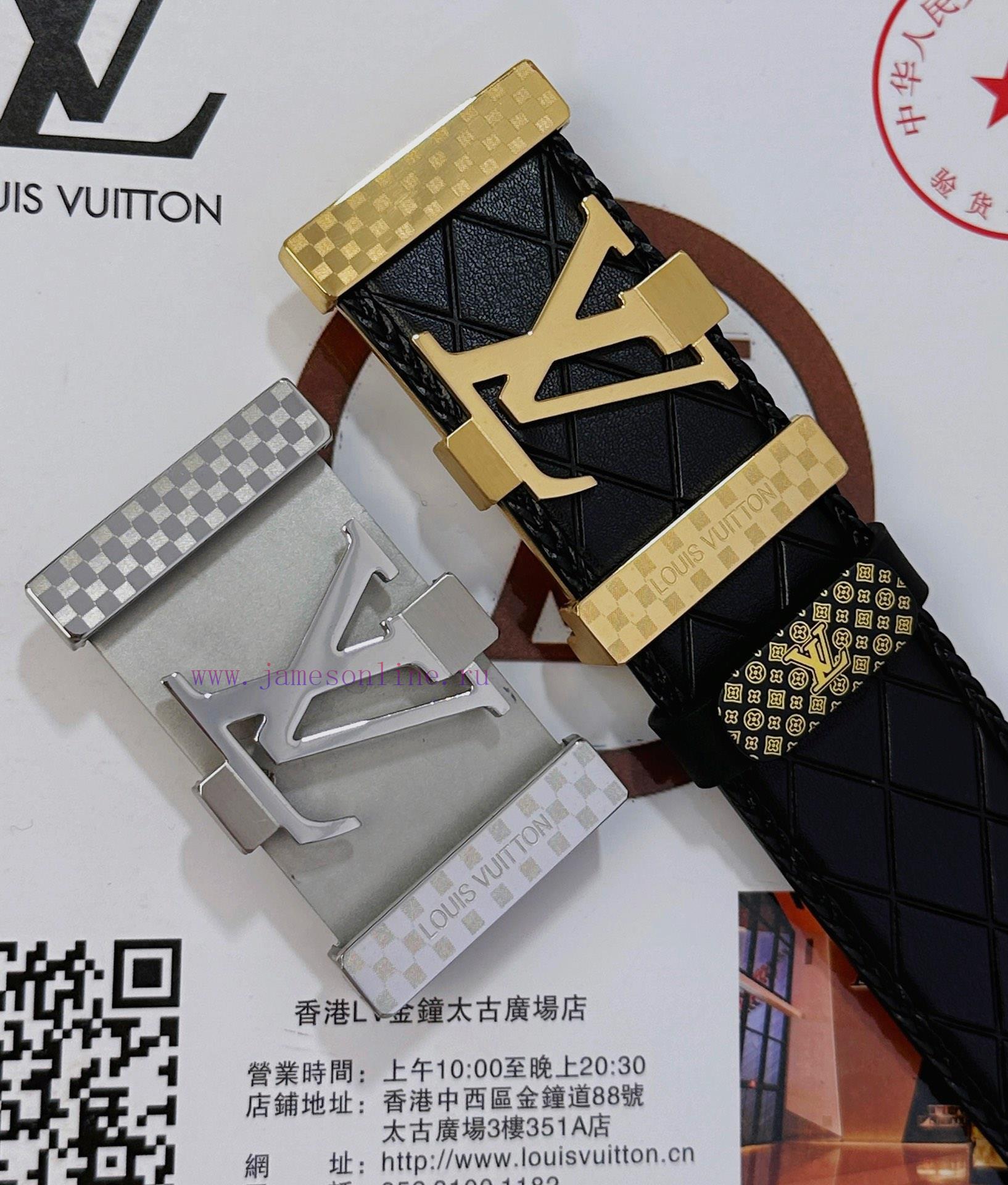 Belt LV Louis Vuitton's top tier replicaThe waistband is made of 100% cowhide, ensuring genu az0xluca - Image 2