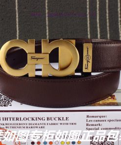 Ferragami ️Comes with a punch as a giftThe material is made of 100% top layer cowhide, ensur yhrn91go