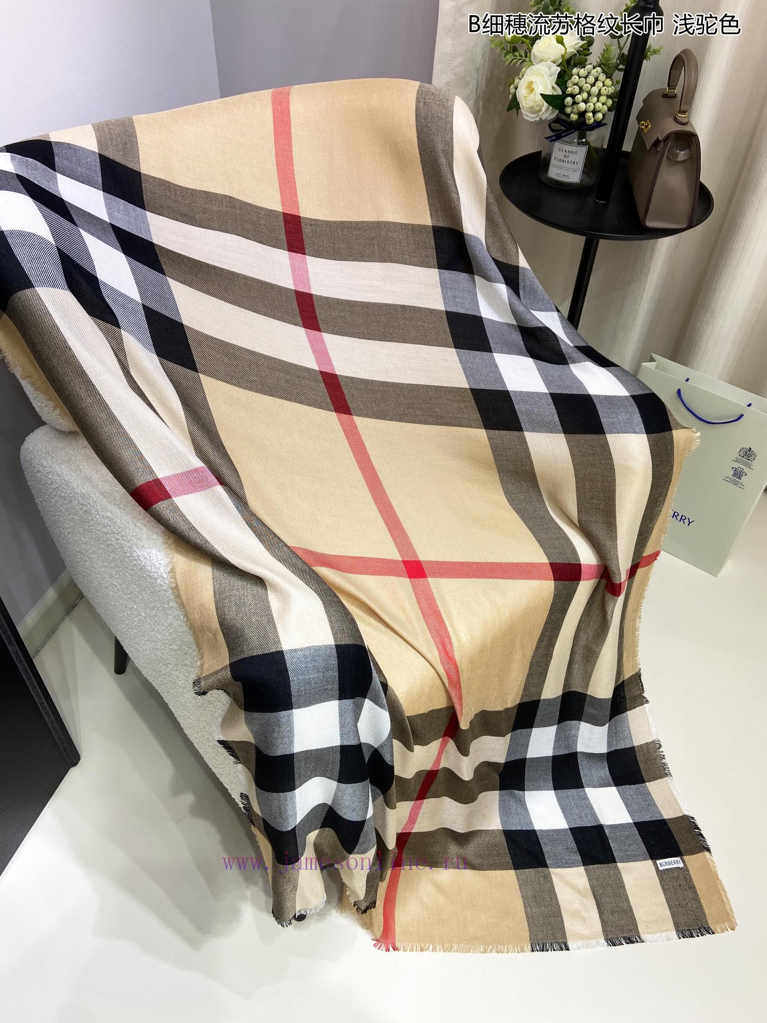 New bling bling Burberry unisex B fine tassel plaid long scarf, this is the hard product, remwvavo58 - Image 10