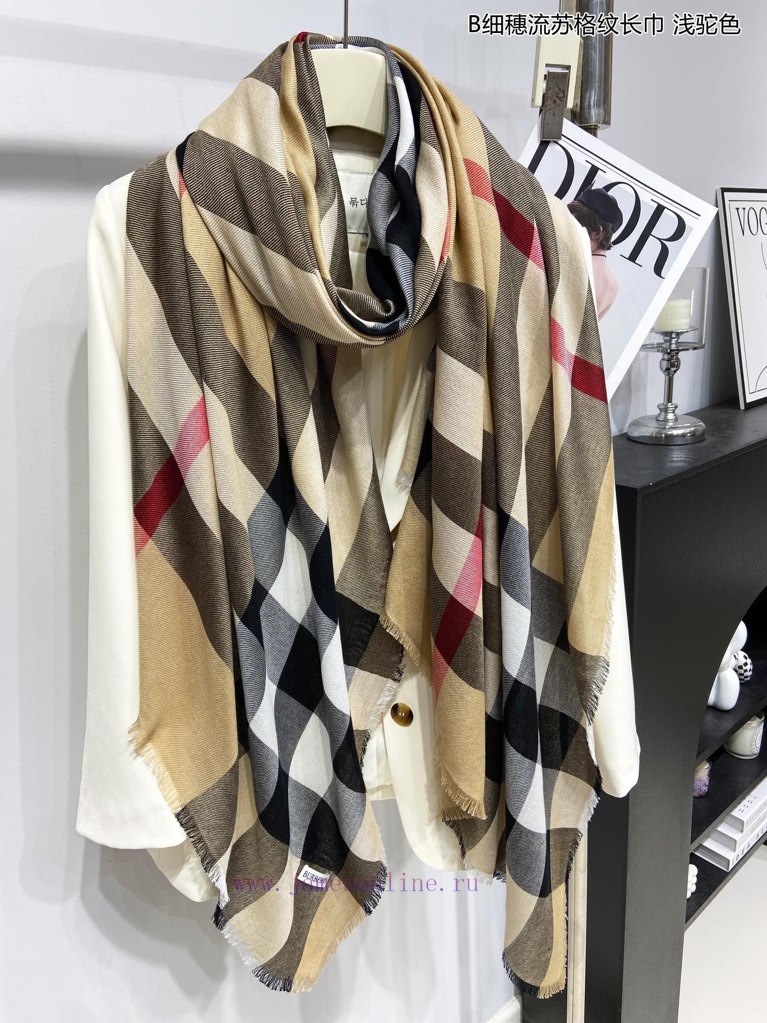 New bling bling Burberry unisex B fine tassel plaid long scarf, this is the hard product, remwvavo58 - Image 17