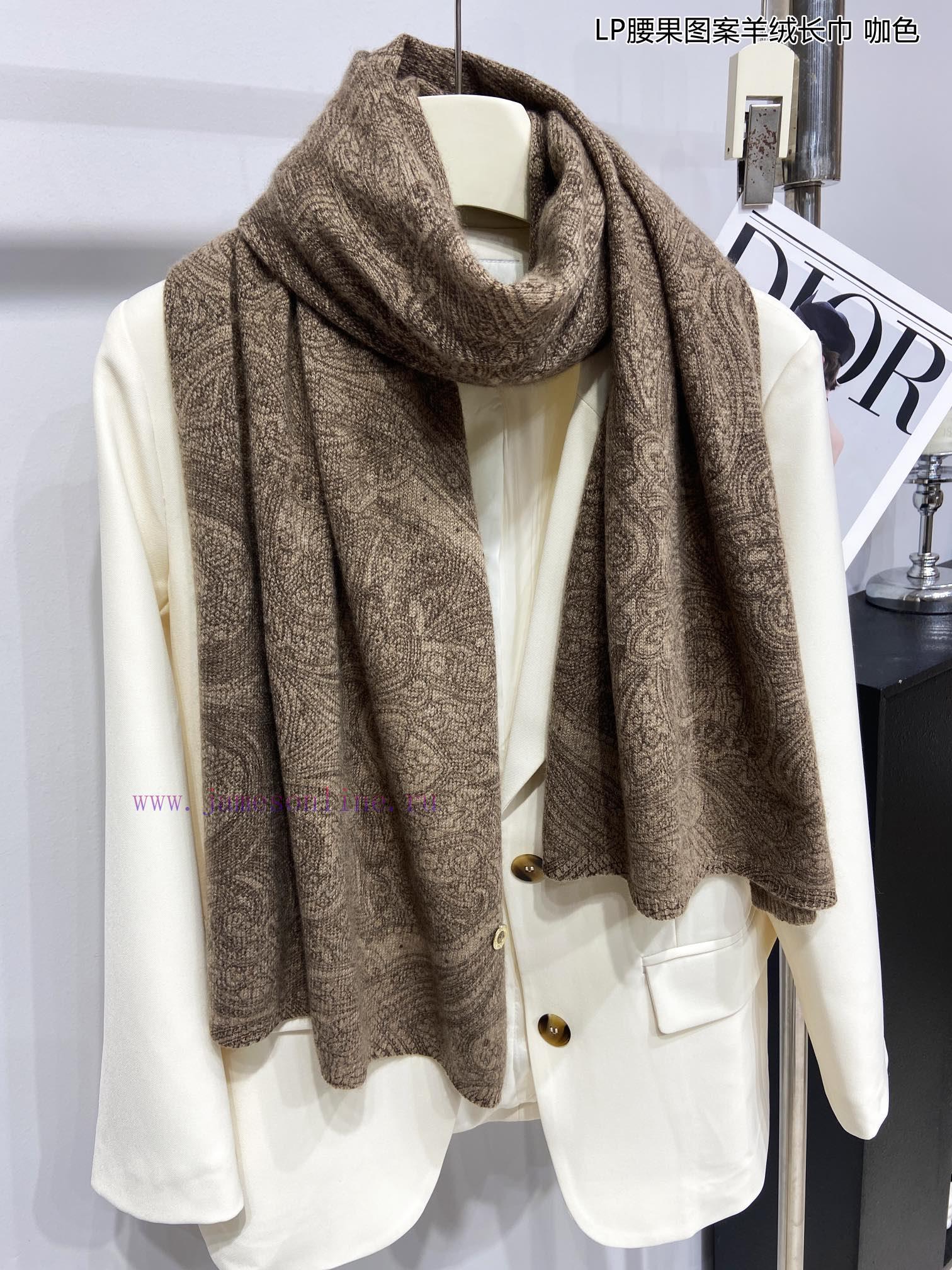 Piana LP Cashew Pattern Cashmere Long Scarf LP Cashmere Family, the new aristocrat in the caxyurgpxh - Image 7