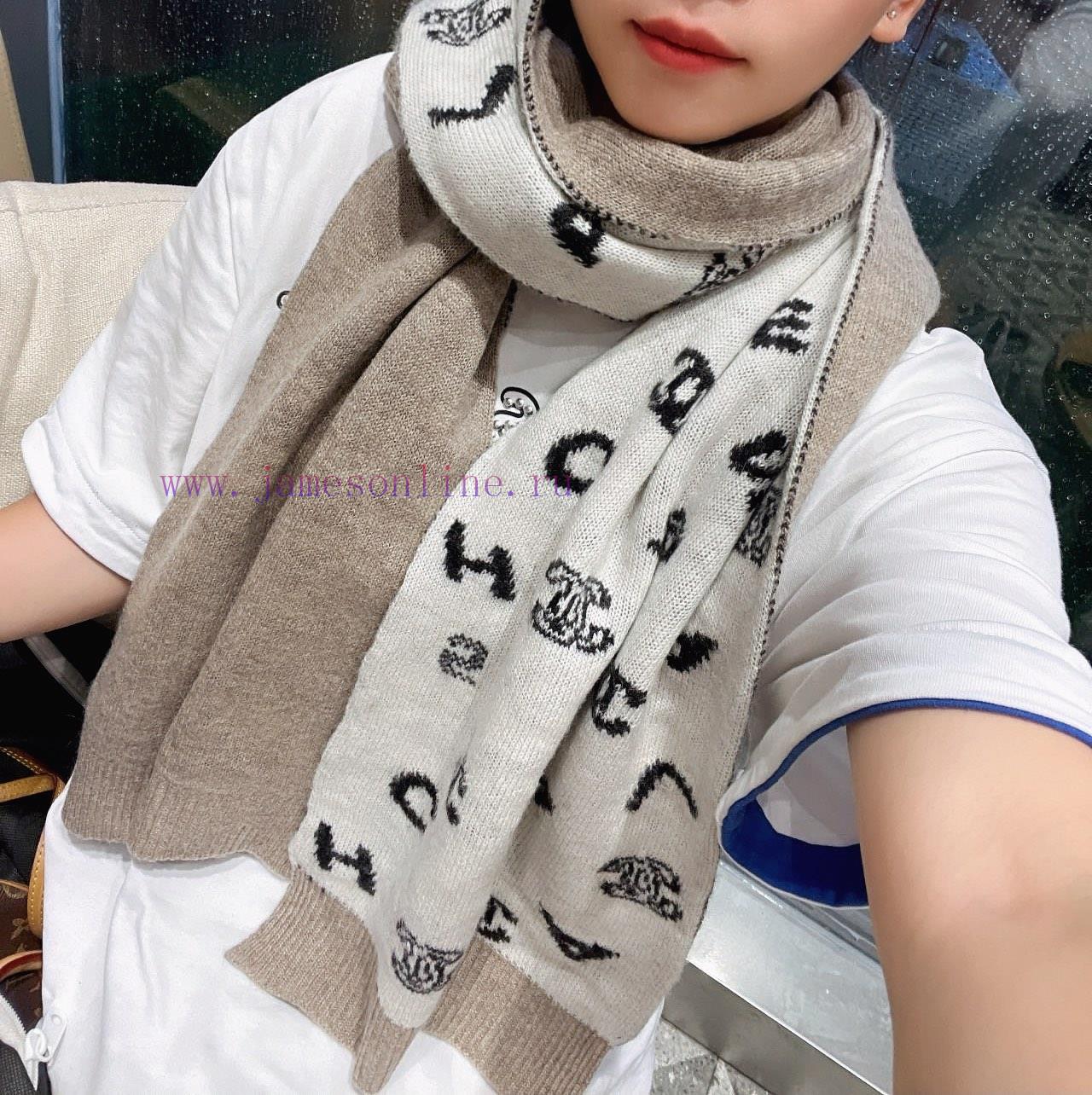 Chanel Original Edition ️ New Knitted Scarf ️ Low key Luxury ️ Exquisite Soft Elite Level Faiabosyxd - Image 2