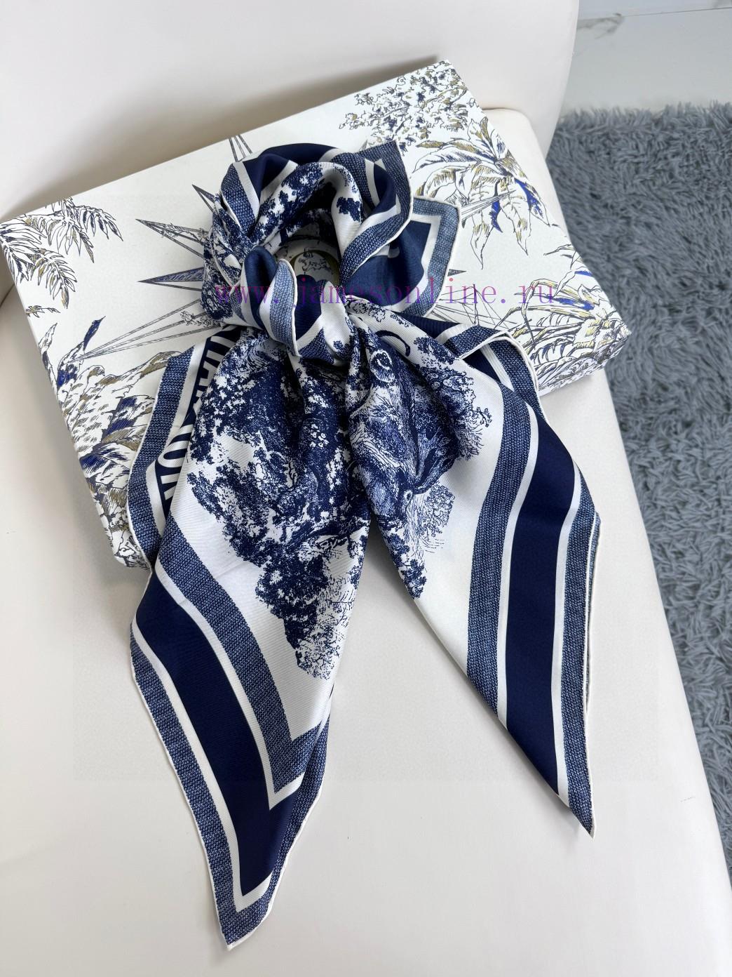 Animal WorldFabric made of real silkSize 90 * 90This Sauvage printed square scarf pays tribudkglbvad - Image 7