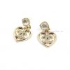 CH * Nel White Diamond Heart ️ Ear Studs Consistent ZP Brass MaterialUpdate Time: November 18 2 ssuycxb9