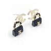 CH * Nel Black Bag Earrings Consistent ZP Brass MaterialUpdate Time: November 18 2023 By SK qda1js3n
