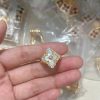 Buccellati An Italian High-end Jewelry Brand Is A Retro Palace Style Diamond Brushed Four Leaf glpbzuyt