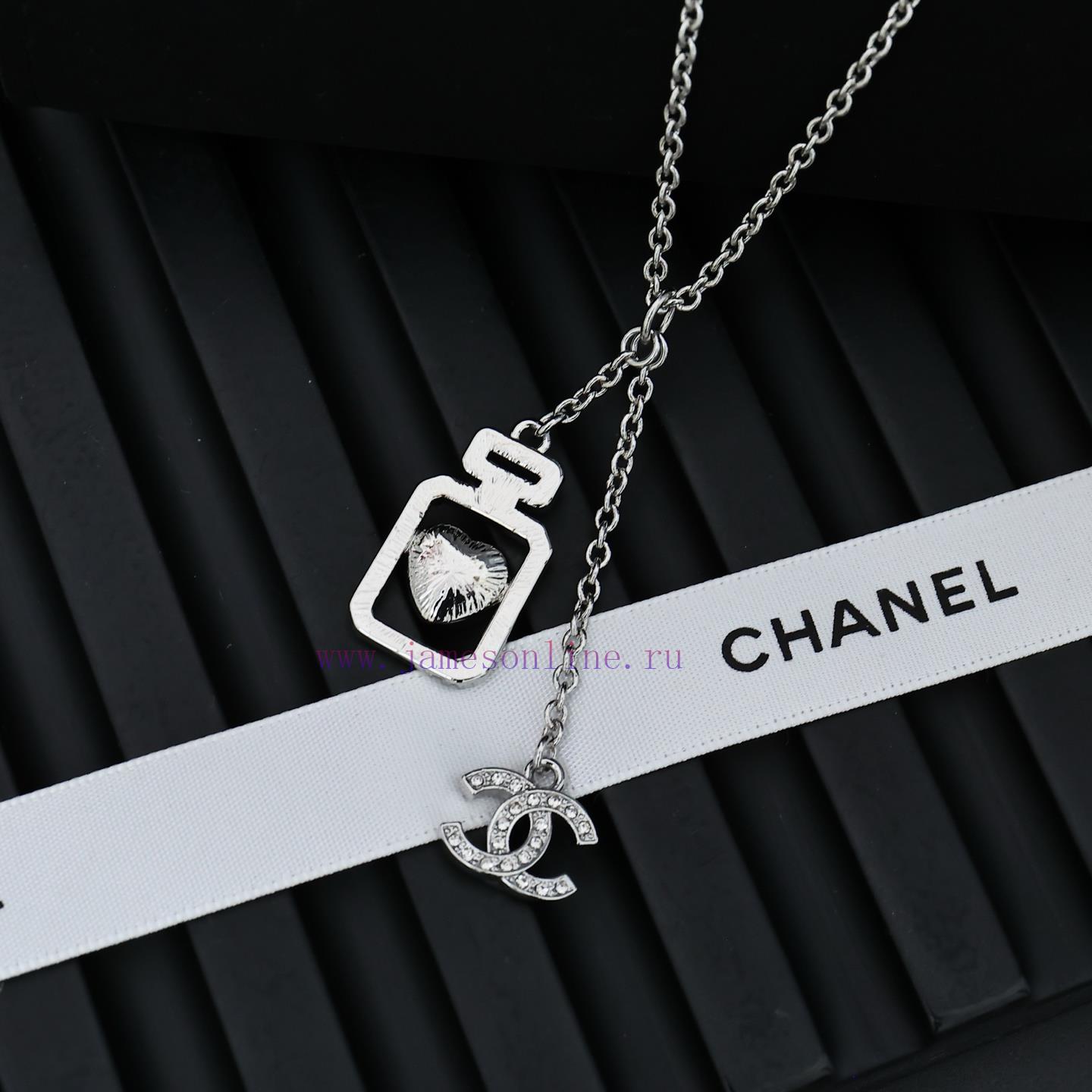 Chanel 25P Colored Glass Perfume Bottle NecklaceThis Season Is A Great Perfume Bottle SeriesCom k325rsrl - Image 6