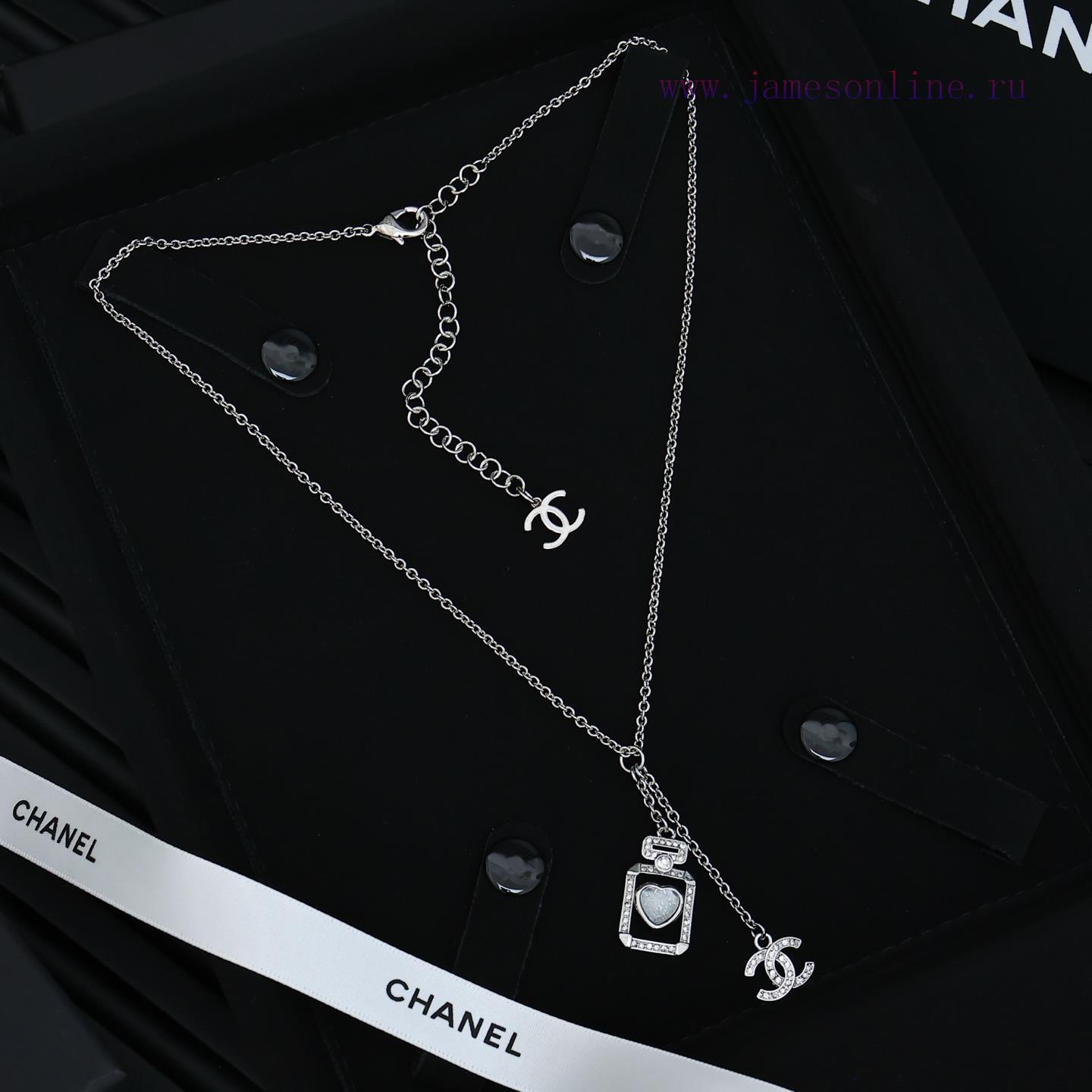 Chanel 25P Colored Glass Perfume Bottle NecklaceThis Season Is A Great Perfume Bottle SeriesCom k325rsrl - Image 7