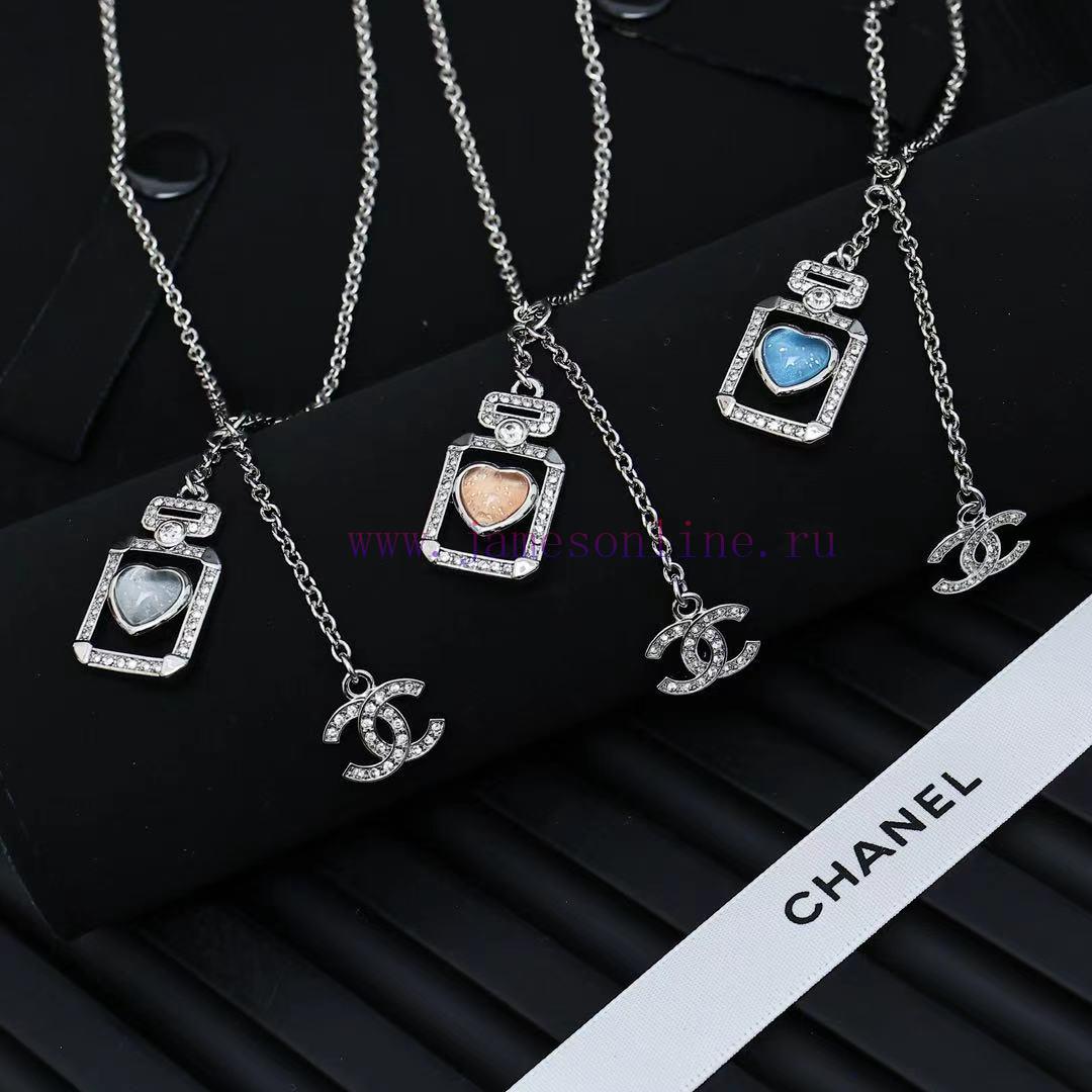 Chanel 25P Colored Glass Perfume Bottle NecklaceThis Season Is A Great Perfume Bottle SeriesCom k325rsrl - Image 9