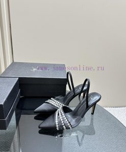 Giuseppe ZanottiGZ 2024s New Rhinestone High HeelsLacquer Leather Shoe Headpiece With Rhineston pirzyvwl