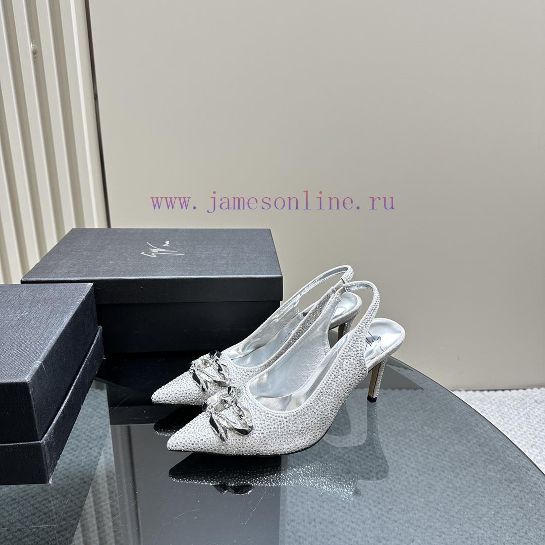 Giuseppe ZanottiGZ 2024s New Rhinestone High HeelsThe Rhinestone Heel Wraps Around Yangjing And dicqu59k